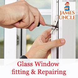Glass Window fitting & Repairing Mr. Bablu Das in Sarsoona